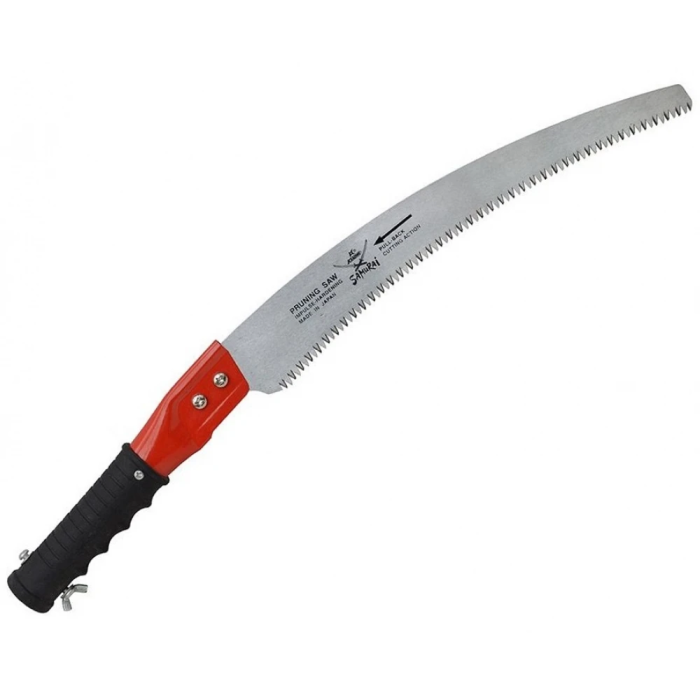 Пила с изогнутое полотном L330 мм/4 мм, трубч/ручка, крепл. телескоп. удлинн Samurai P-GC330-LH