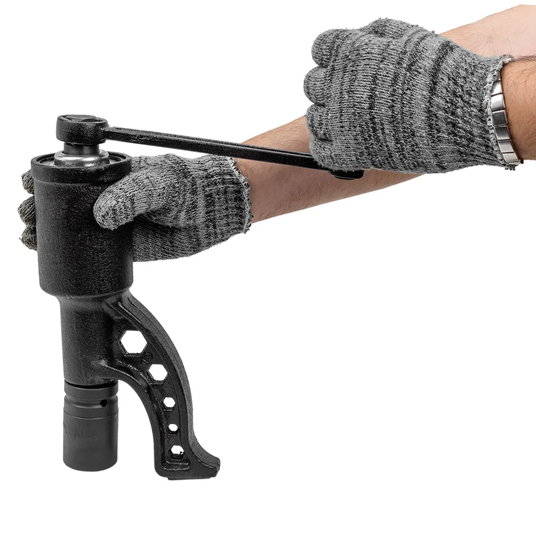 Гайковерт ручной с редуктором 1:68, 5800 Н/м, 1", головки 32, 33 мм, L310 мм Forsage F-3411384