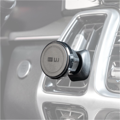 Держатель телефона магнитный на дефлектор Черный SKYWAY S00303011