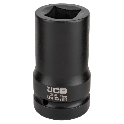 Головка ударная для футорки 1'' 24 мм 4-гр JCB JCB-4819024