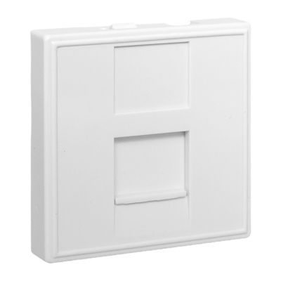 Розетка RJ45 кат, 6, 2 модуля EKF E2MK016-135-10