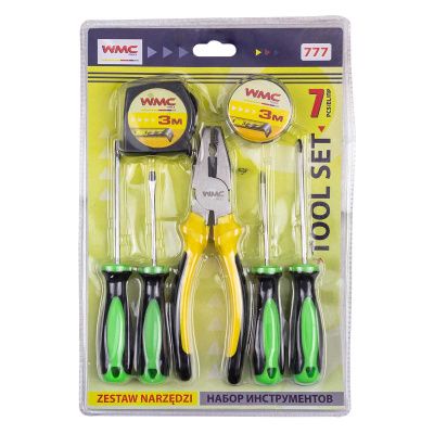 Набор инструментов 7 пр. WMC TOOLS WMC-777