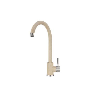 Смеситель для кухни высокий, ST-4031, бежевый, Granula 108758