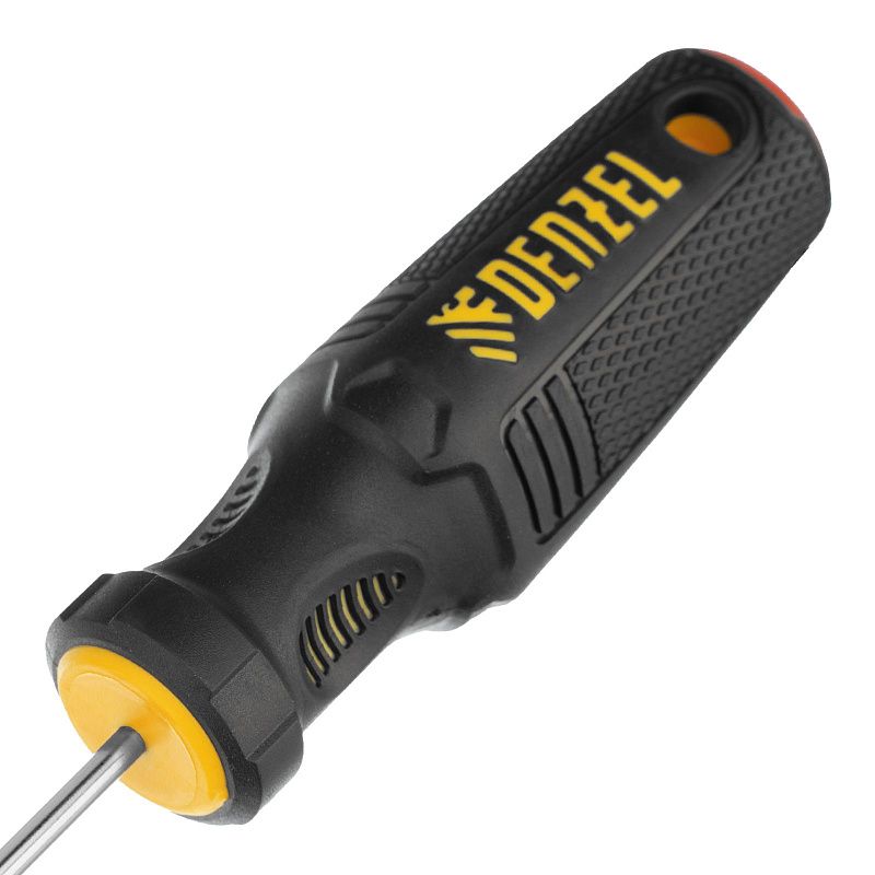 Набор отверток, 5 пр., CrV, трехкомпонентная рукоятка Denzel 12215