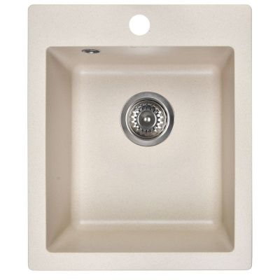 Мойка кухонная из мраморной крошки, cream, Wisent W420-30