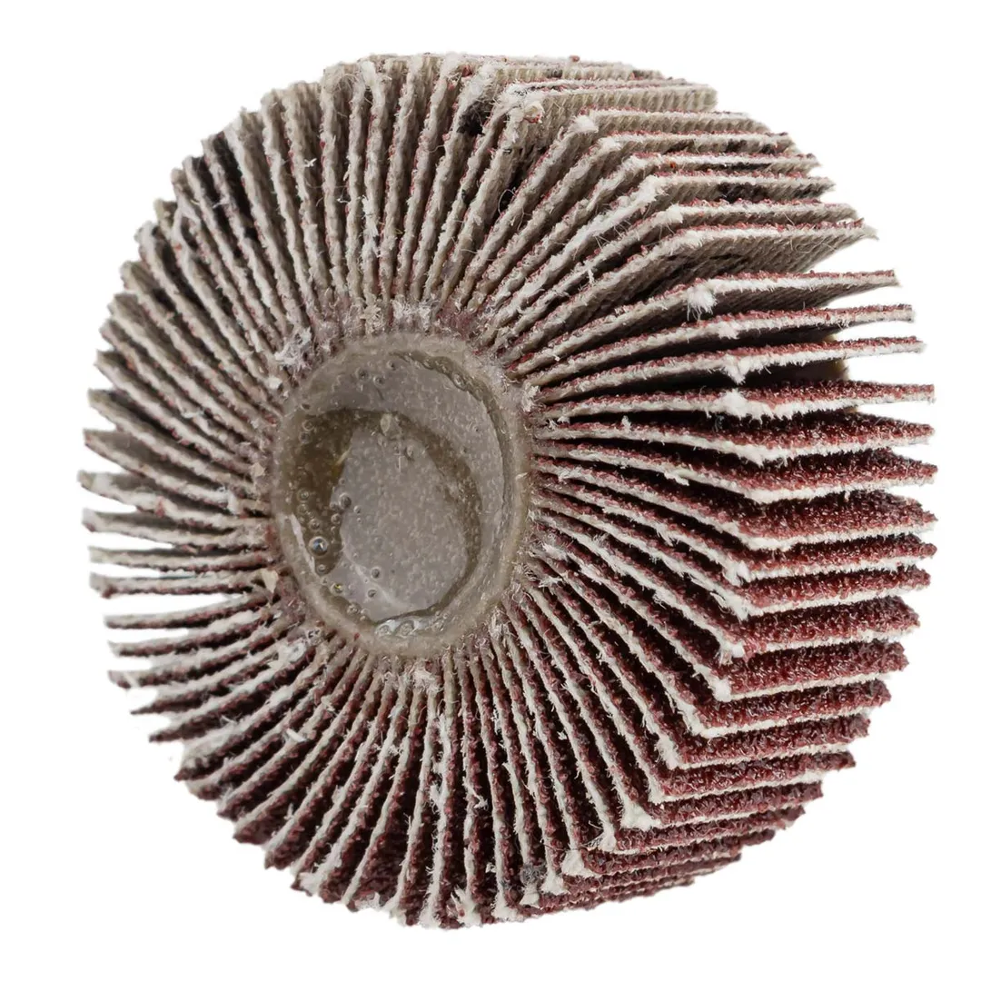 Круг шлифовальный лепестковый P120, 40х15 мм, цанга 6 мм, max 10 000 об/мин RockForce RF-FD6120Р