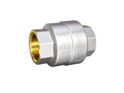 Клапан обратный 3/4" вн.-вн. пружинный латунный шток, LD LD.58.110.1.20