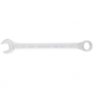 Комбинированный ключ 12 мм. CrV, матовый хром MATRIX 15108