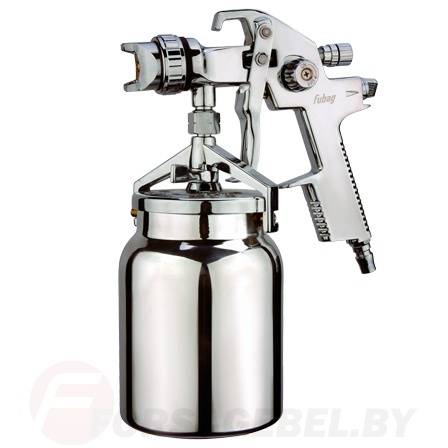 Краскораспылитель пневматический EXPERT S1000/1.5 HVLP с нижним бачком FUBAG 110142
