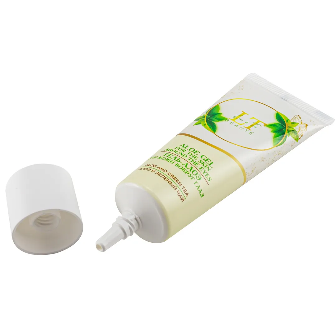 Гель-алоэ для кожи вокруг глаз Алоэ и Зеленый чай La and Te beaute LT-2197