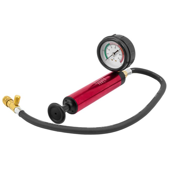 Насос ручной с манометром для тестирования герметичности систем охлаждения FORSTIME FT-922G1-P