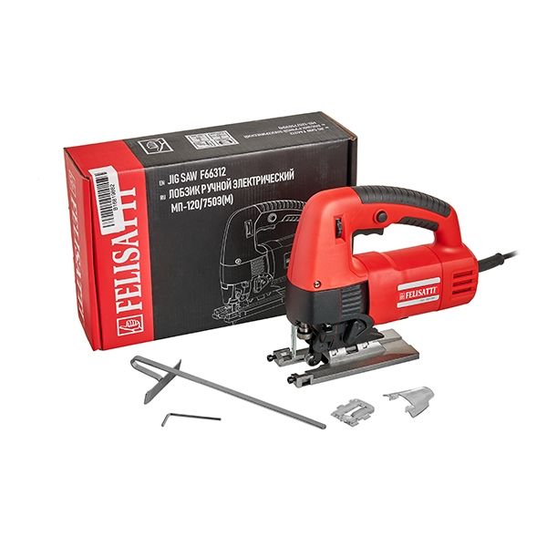 Лобзик МП-120/750Э(М), 750 Вт,макс. глубина реза в древесине 120 мм Felisatti FT6604 Felisatti
