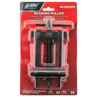 Съемник подшипников двухзахватный с фиксацией, диапазон захвата 24-55 мм JBC JBC-666A055