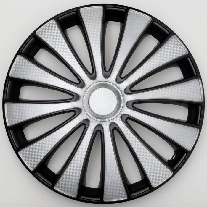 Колпак декоративный автомобильный GMK Super Silver 14" (4 шт) Star S14023