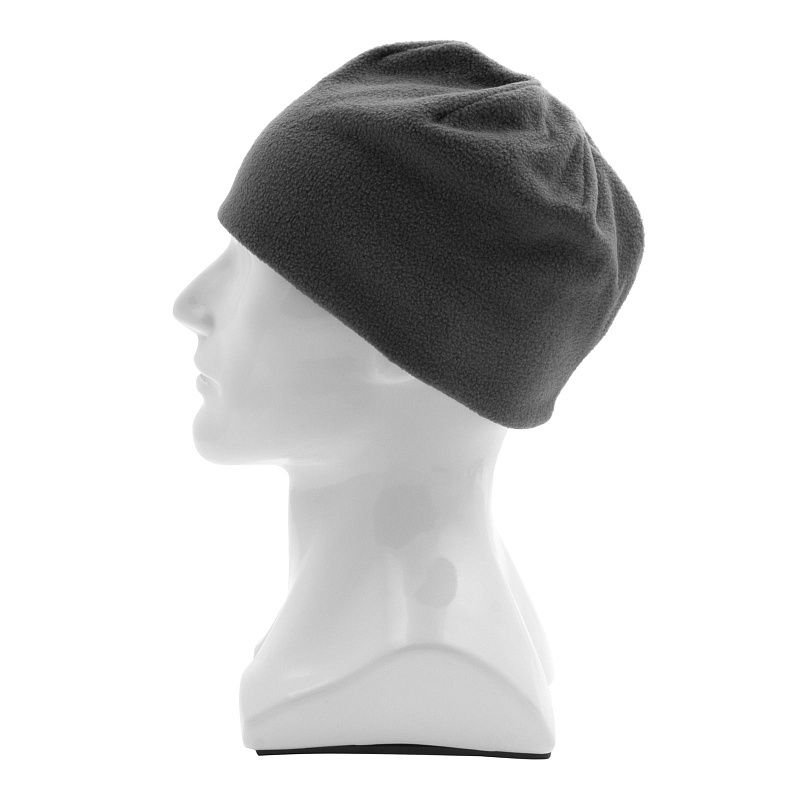 Шапка из флиса для взрослых, размер 56-57, серая Сибртех 68804