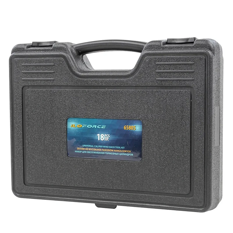 Набор инструментов для обслуживания тормозных цилиндров 18 пр ILOforce IF-65805