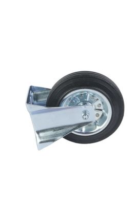 Колесо неповоротное усиленное резина FRC 80 200 мм TOR 1027193