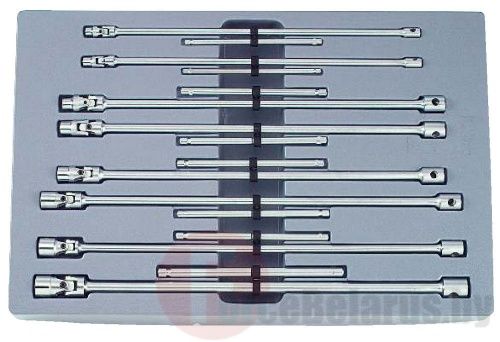 Набор карданных торцевых ключей 7-19 мм 8 пр. Force 50816