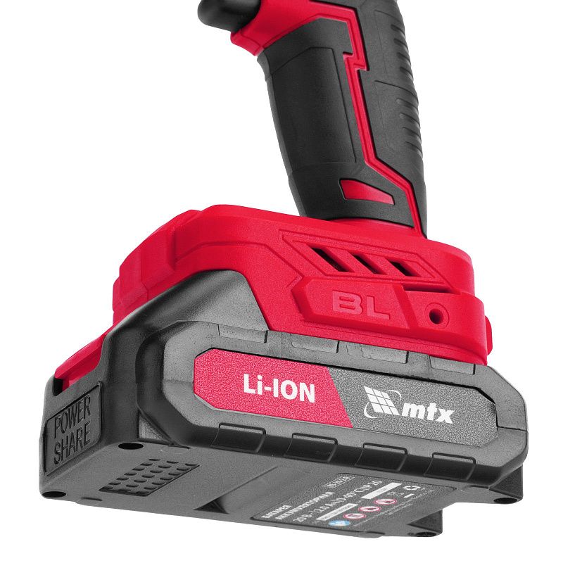 Дрель-шуруповерт аккумуляторная бесщет. CDS-BL-20, Li-Ion, 20 В MTX 26187