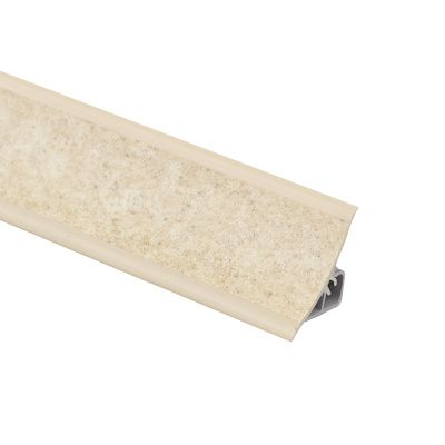 Плинтус ПВХ к столешнику LР песок желтый (112) (1шт=3м.п.) EL-MECH-PLAST 61177
