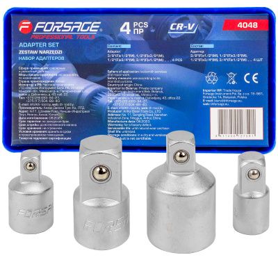 Набор адаптеров 4 пр Forsage F-4048