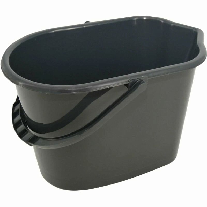 Ведро прямоугольное, 10 л, пластик, ассорти