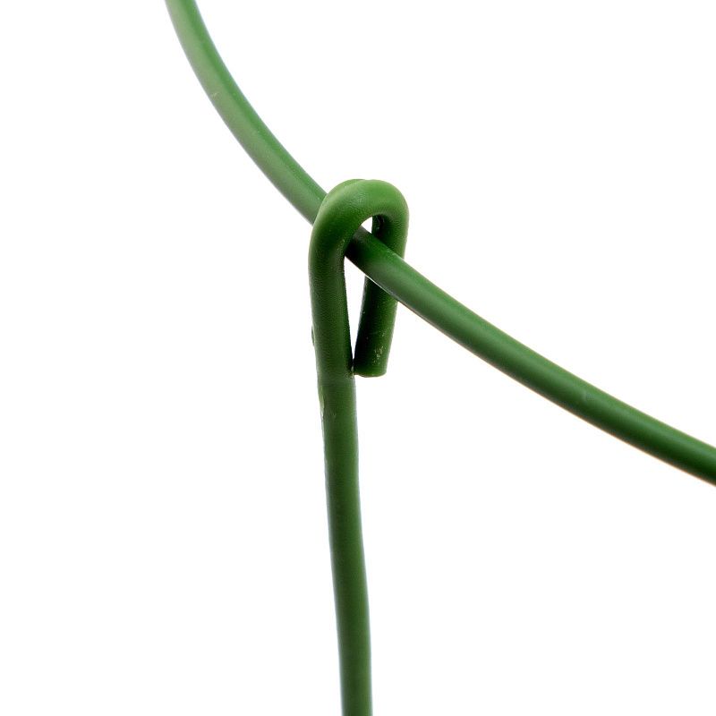 Опора для растений круглая, D 28 см, H 45 см, 3 шти в упаковке, металл в пластике Palisad 644075