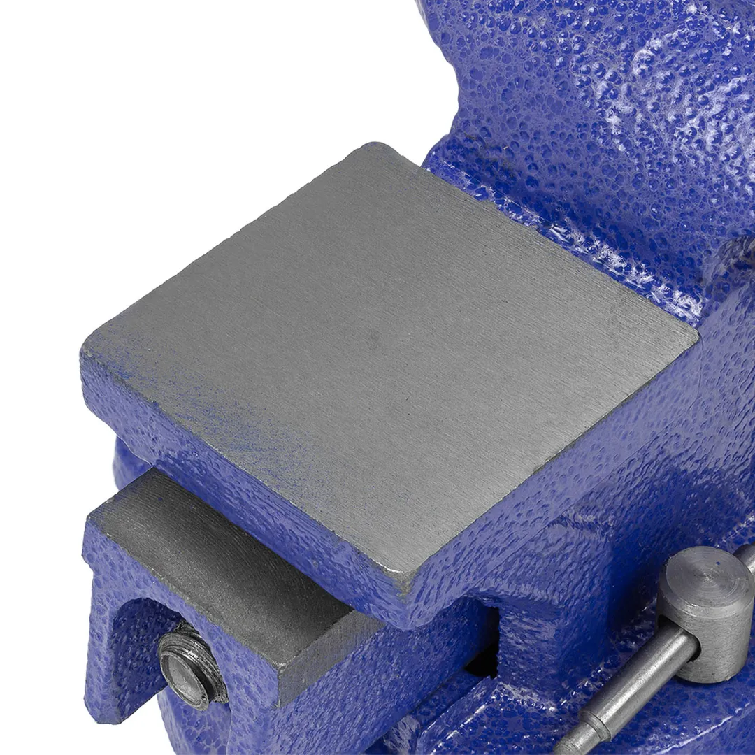 Тиски стальные поворотные с наковальней 3''-75 мм RockForce RF-6540203W