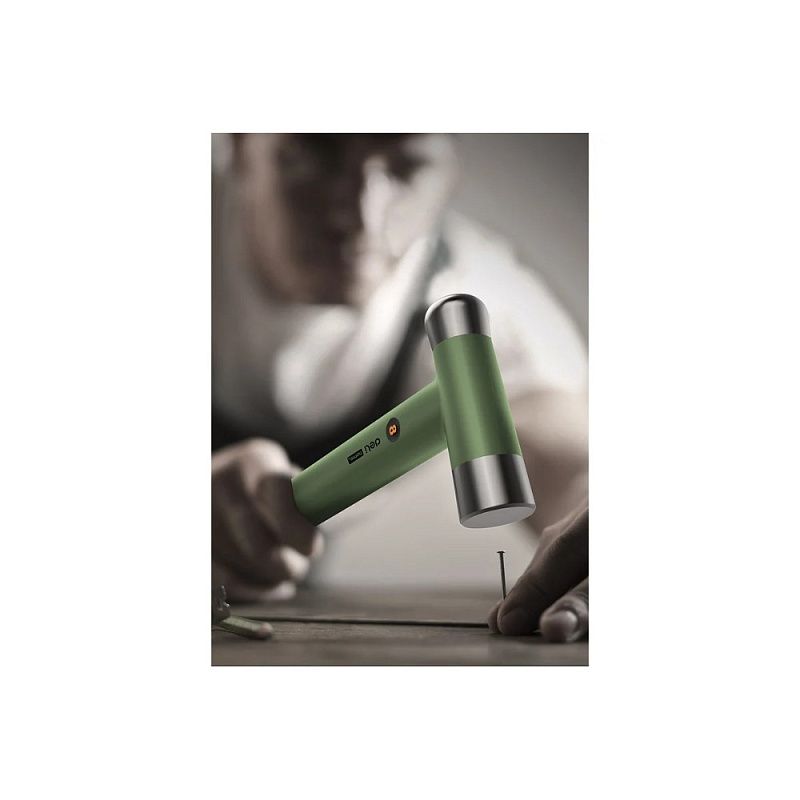 Молоток Deli HS EHT7008L, 0,25 кг, Soft Touch, зеленый