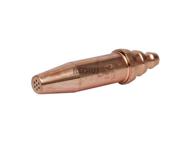 Мундштук ацетиленовый ANM №1, 10-25 мм, к трехтрубным ацетиленовым резакам РЕДИУС 104011