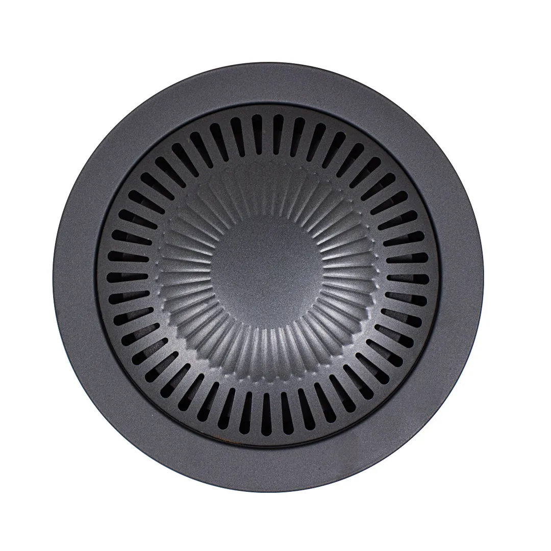 Тарелка для барбекю металлическая, ⌀поддон 31.5 см, ⌀ сковорода-гриль - 25 см WMC TOOLS WMC-BDZ-MS155-P