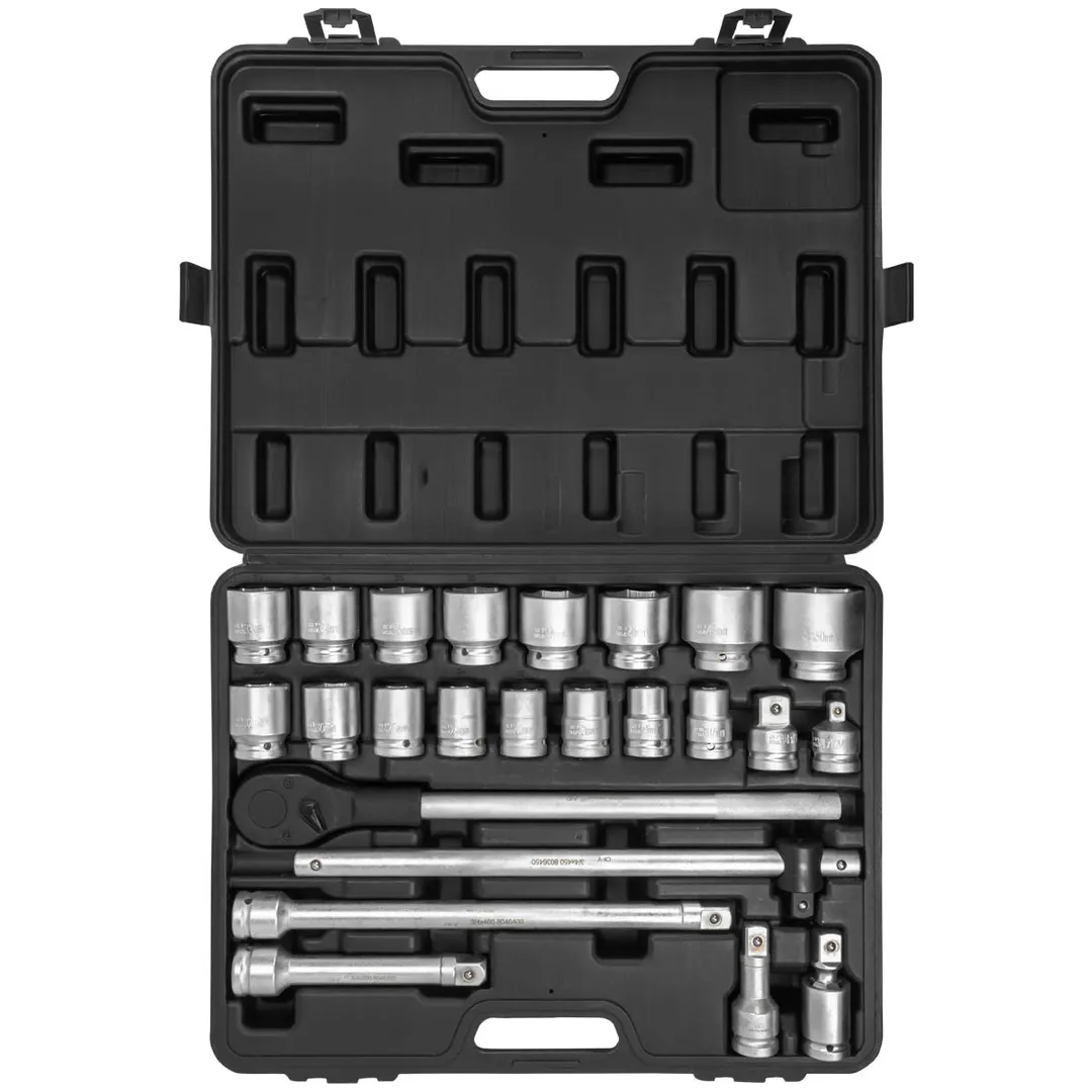 Набор торцевых головок 17-50 мм 24 пр 3/4'', 6-гр RockForce RF-6241-5