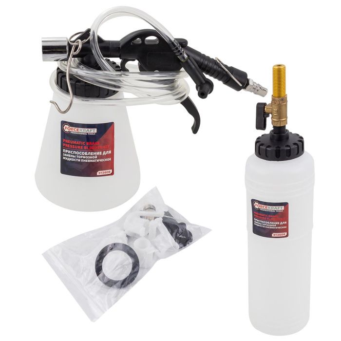 Приспособление для замены тормозной жидкости пневматическое ForceKraft FK-9T3608