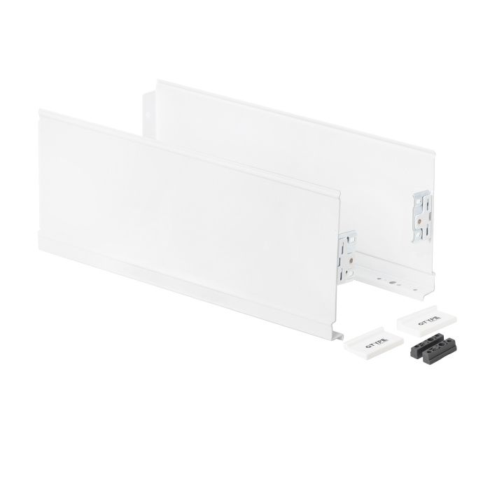 Комплект ультратонких боковин Evolution L-500 h148 белый ДСП16мм QTYPE 113054