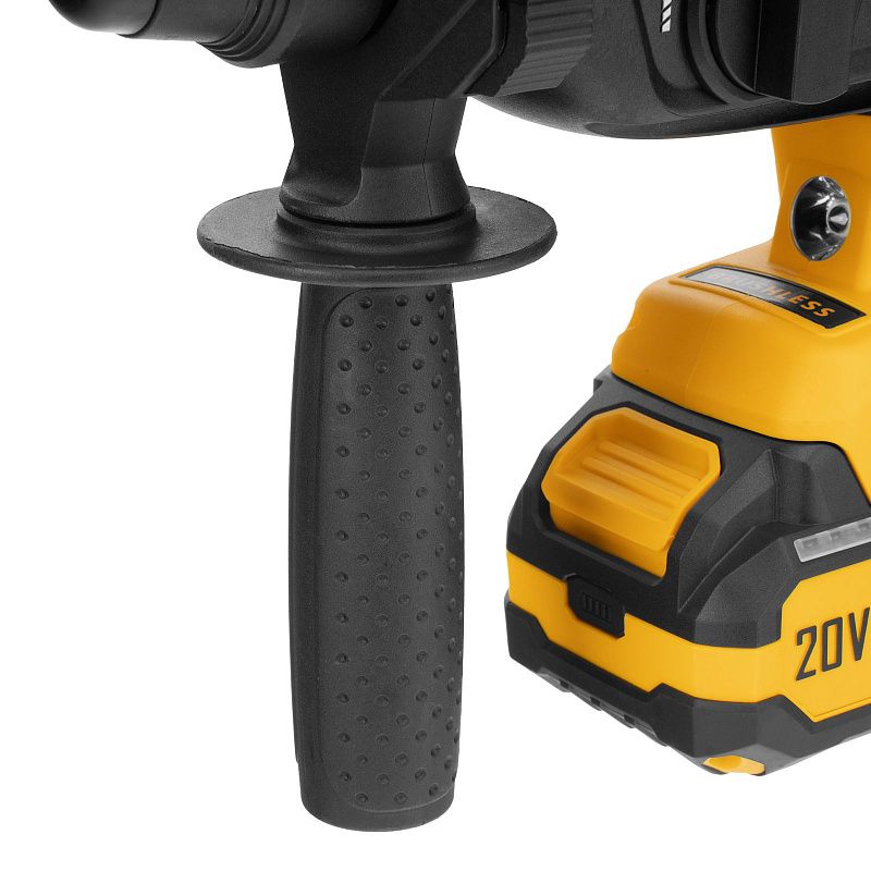 Перфоратор аккумуляторный бесщет. RHH-BL-20-28, 3 Дж, Li-Ion, 20 В Denzel 26707