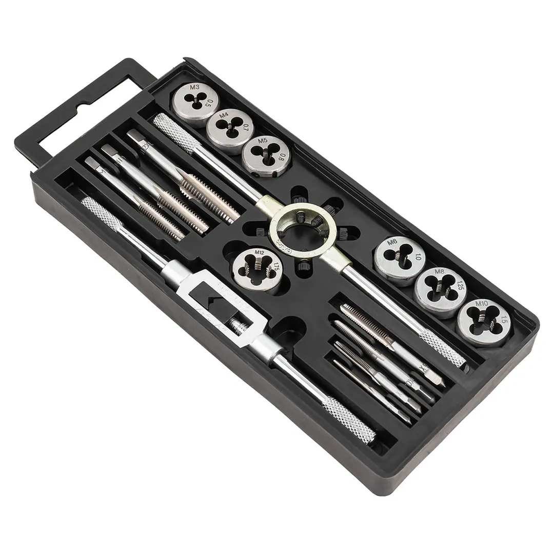 Набор метчиков и плашек метрический 16 пр, JBC JBC-PD016-1