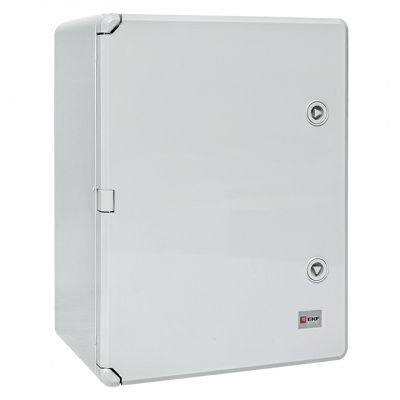 Бокс пластиковый с монтажной платой 400х300х220 мм IP65 EKF PROxima PB65MP004