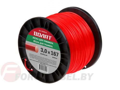 Леска для триммера, круглое сечение, Волат