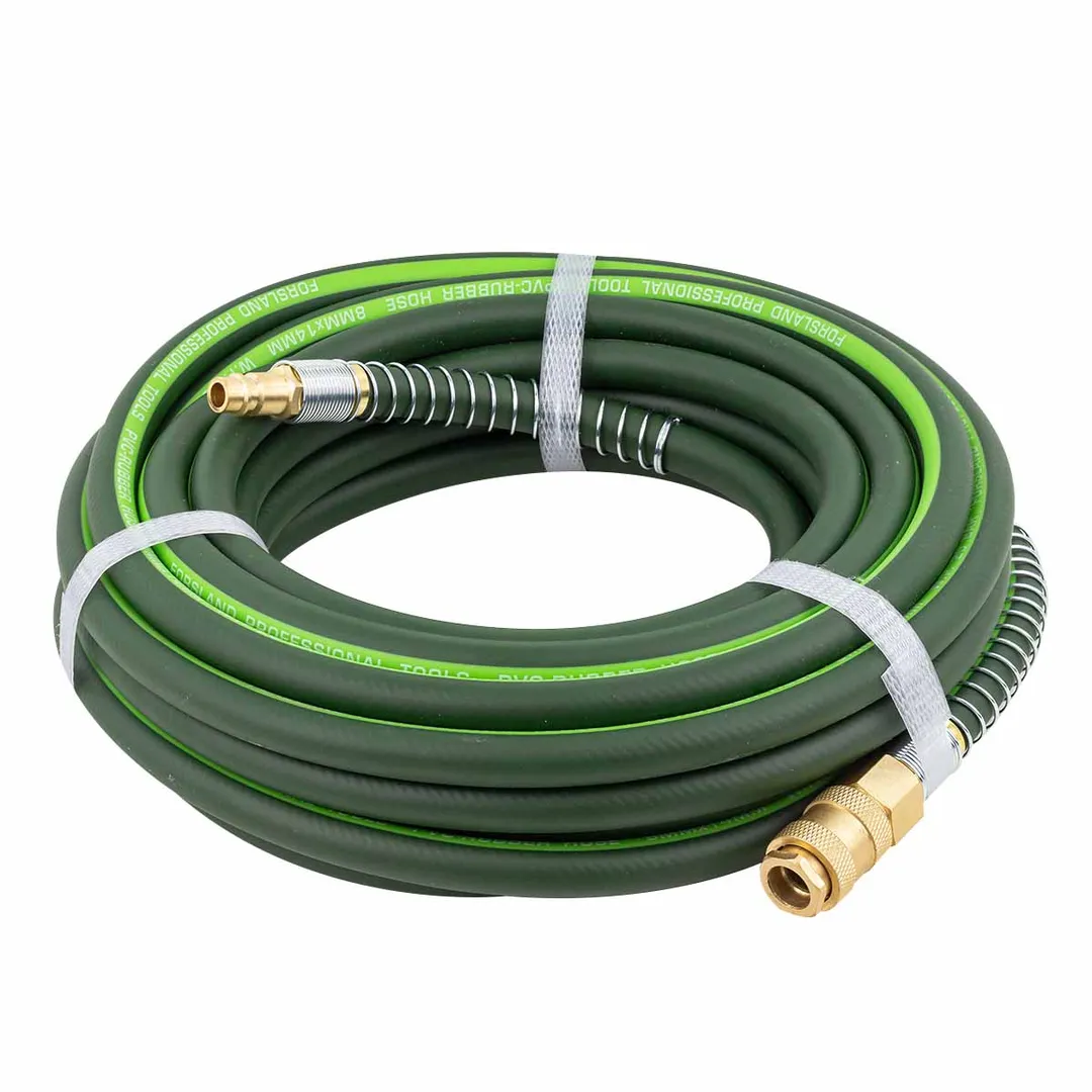 Шланг резиновый воздушный армированный с фитингами 8х14 мм, 10 м Forsland Forsland-AHF-108