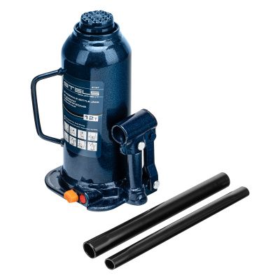 Домкрат гидравлический бутылочный, 12 т, 227-457 мм Stels 51167