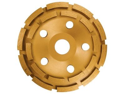 Чашка алмазная зачистная, 150 мм, двухрядная Matrix 72996