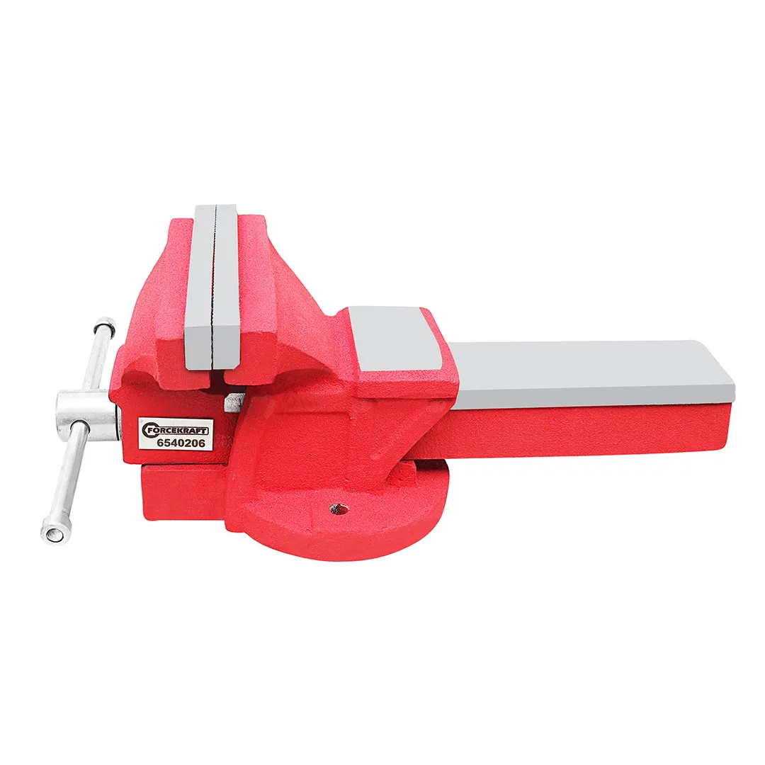 Тиски стальные с наковальней 150 мм ForceKraft FK-6540206