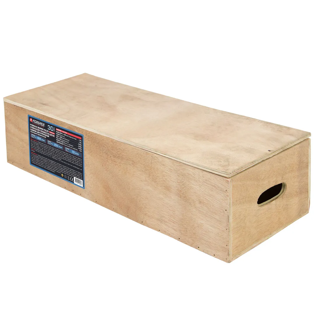 Съемник двух-трехлапый переставной гидравлический 30 т, Øзахвата 150-400 мм, глубина захвата 220 мм, ход штока 70 мм, Forsage F-6590630H