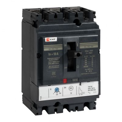 Выключатель автоматический ВА-99C 160/50А 3P 35кА EKF mccb99C-160-50