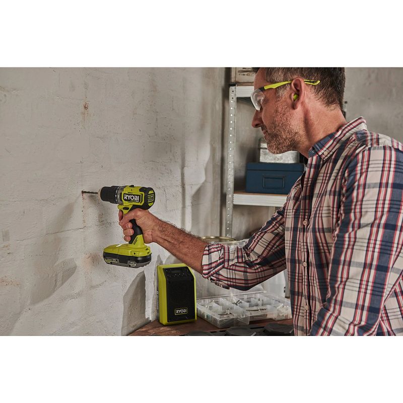 ONE + / Дрель-шуруповерт ударная RPD18C1-242S RYOBI 5133006524