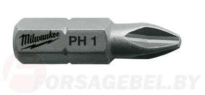 Бита 1/4'' PH 1 25 мм. 25 шт. Milwaukee 4932399586