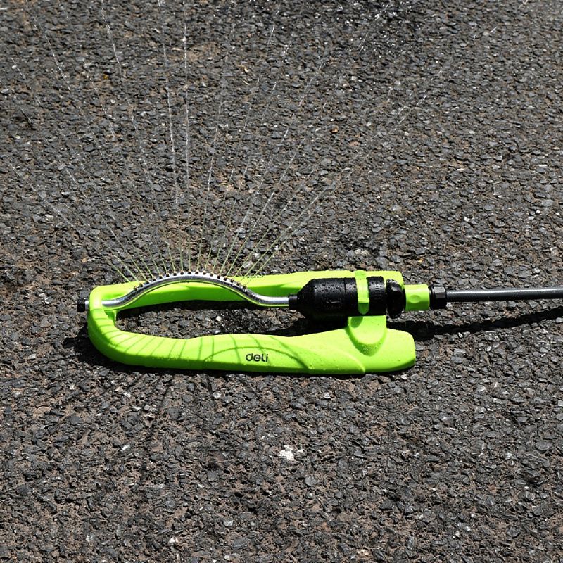 Разбрызгиватель Deli GS EDL581303, 3/4", осциллирующий веерный, пластик, зеленый