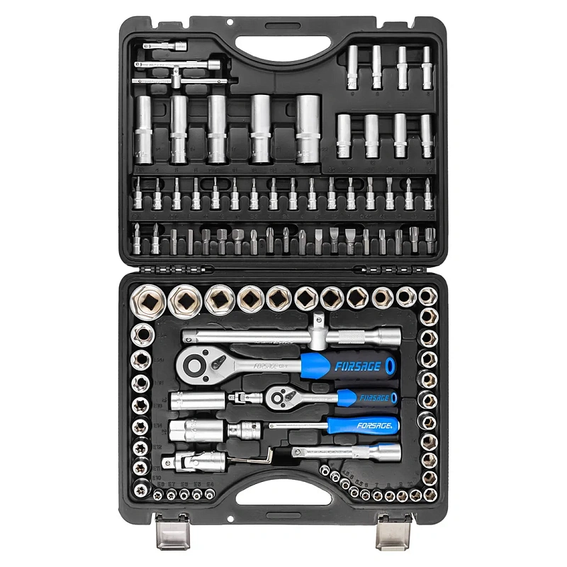 Набор инструментов 108 пр 1/4''&1/2'' 6-гр Forsage F-41082-5