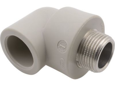 Колено ПП комб. нар. 32x1" сер. FV Plast AA216032001