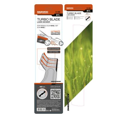 Нож-турбо для газонокосилки 40 см Daewoo Power DLM 405